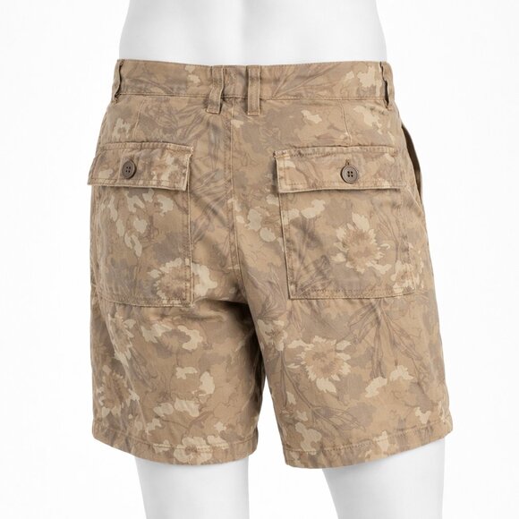 Sun + Stone Men's Utility Shorts – Size 34 – NWT – Tan Camo - Picture 3 of 4